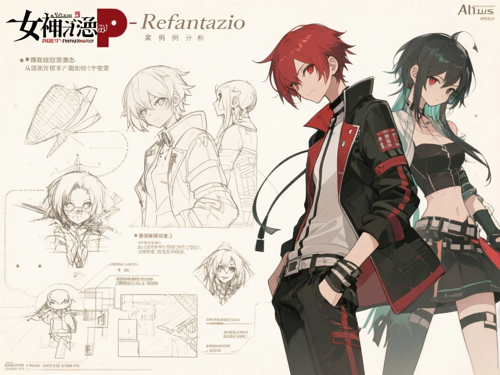 《暗喻幻想：ReFantazio》初期构想与设计手稿首次曝光